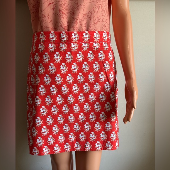 J Crew Floral Skirt - Picture 3 of 11